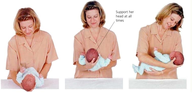 How To Hold a Baby